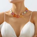 Bohemian Luxe Square Necklace Set