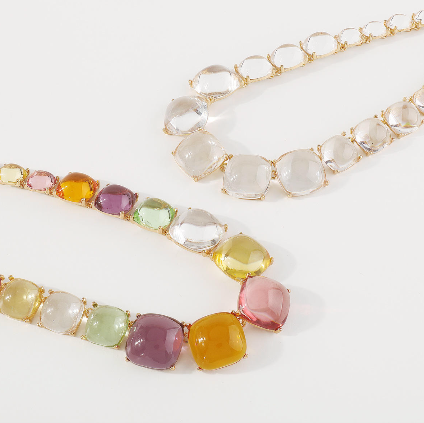 Bohemian Luxe Square Necklace Set