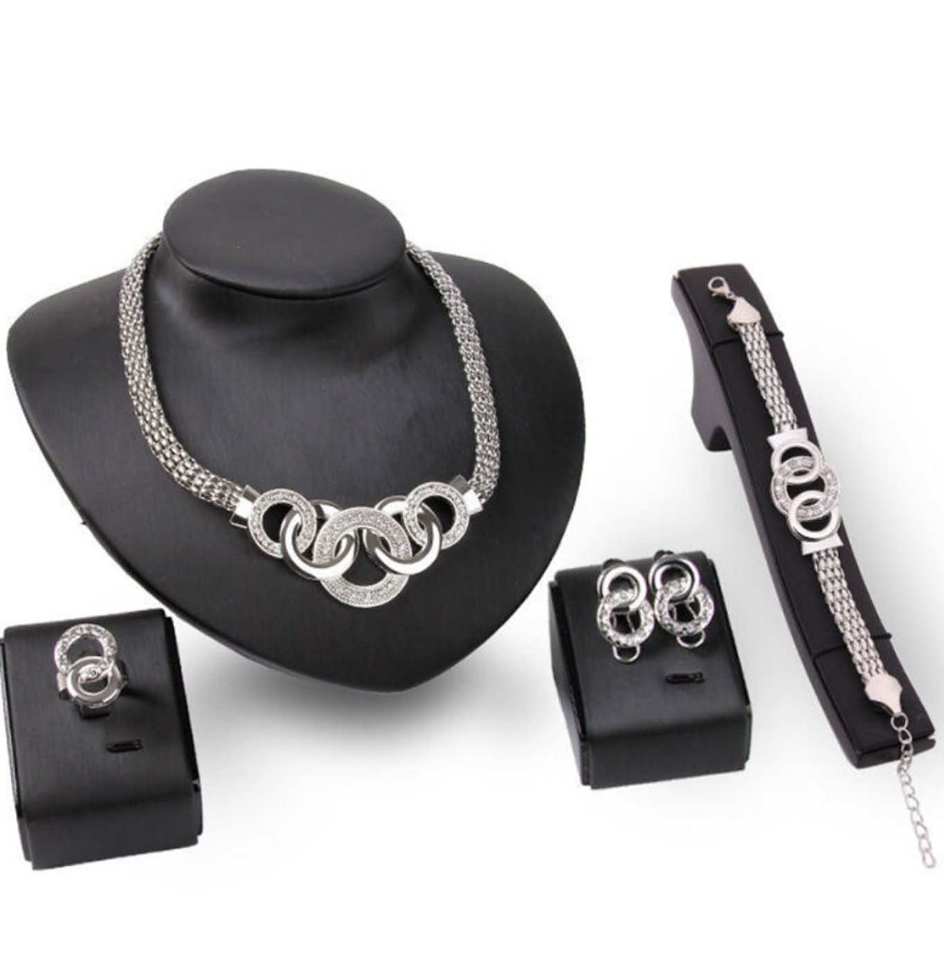 Aurelia Opal Bloom Jewelry Set