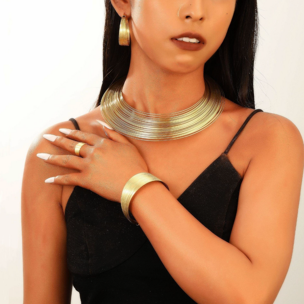 Serpentina Luxe Snake Chain Jewelry Set