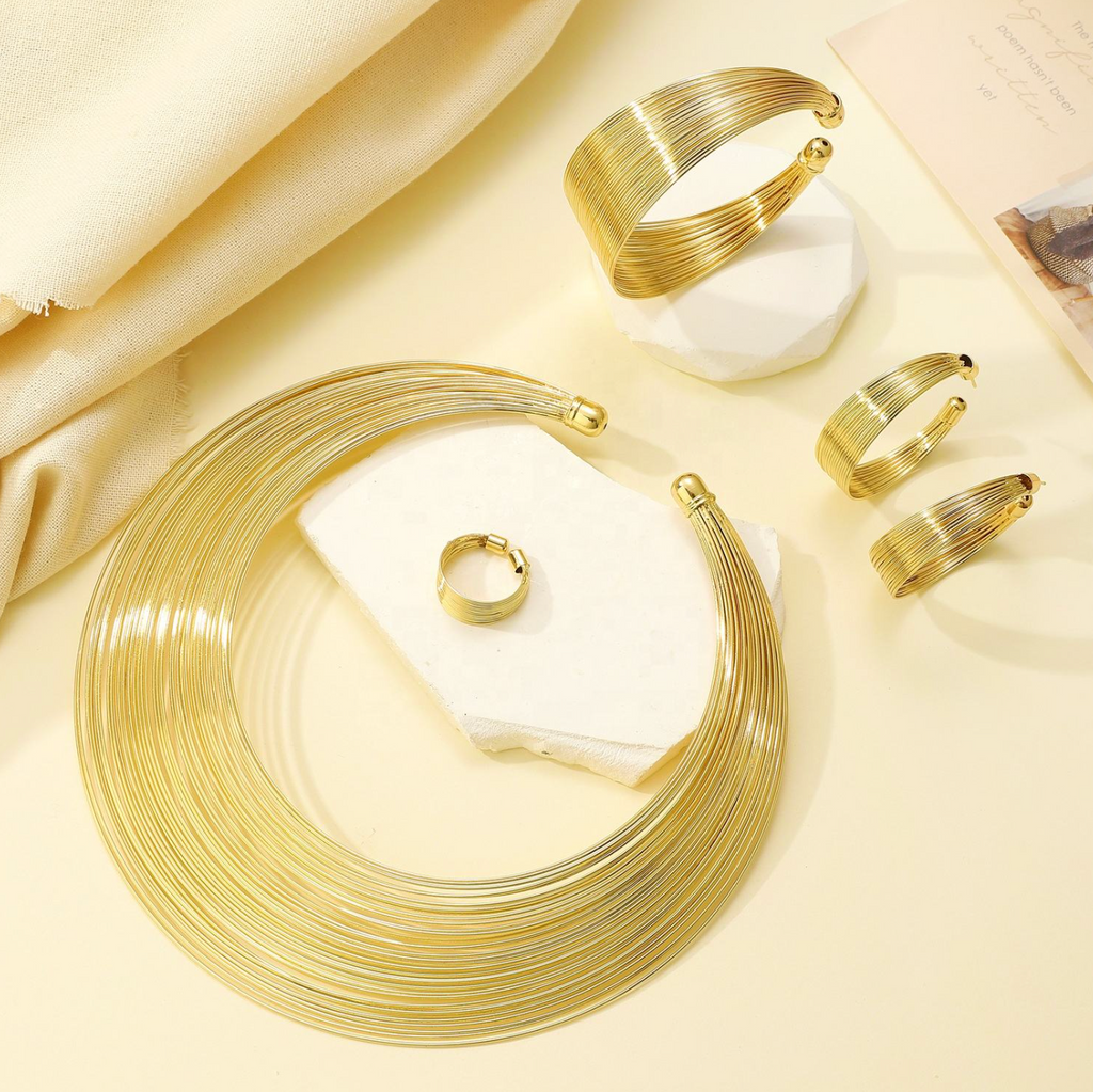 Serpentina Luxe Snake Chain Jewelry Set