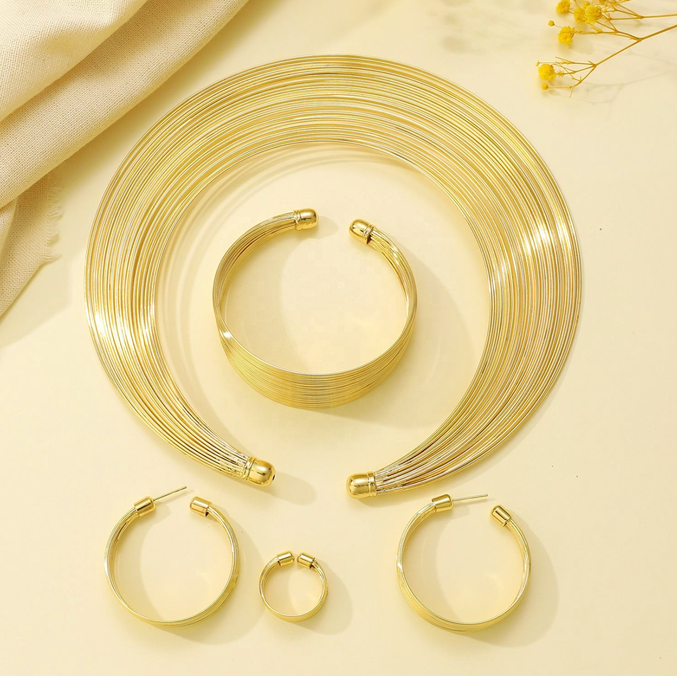 Serpentina Luxe Snake Chain Jewelry Set