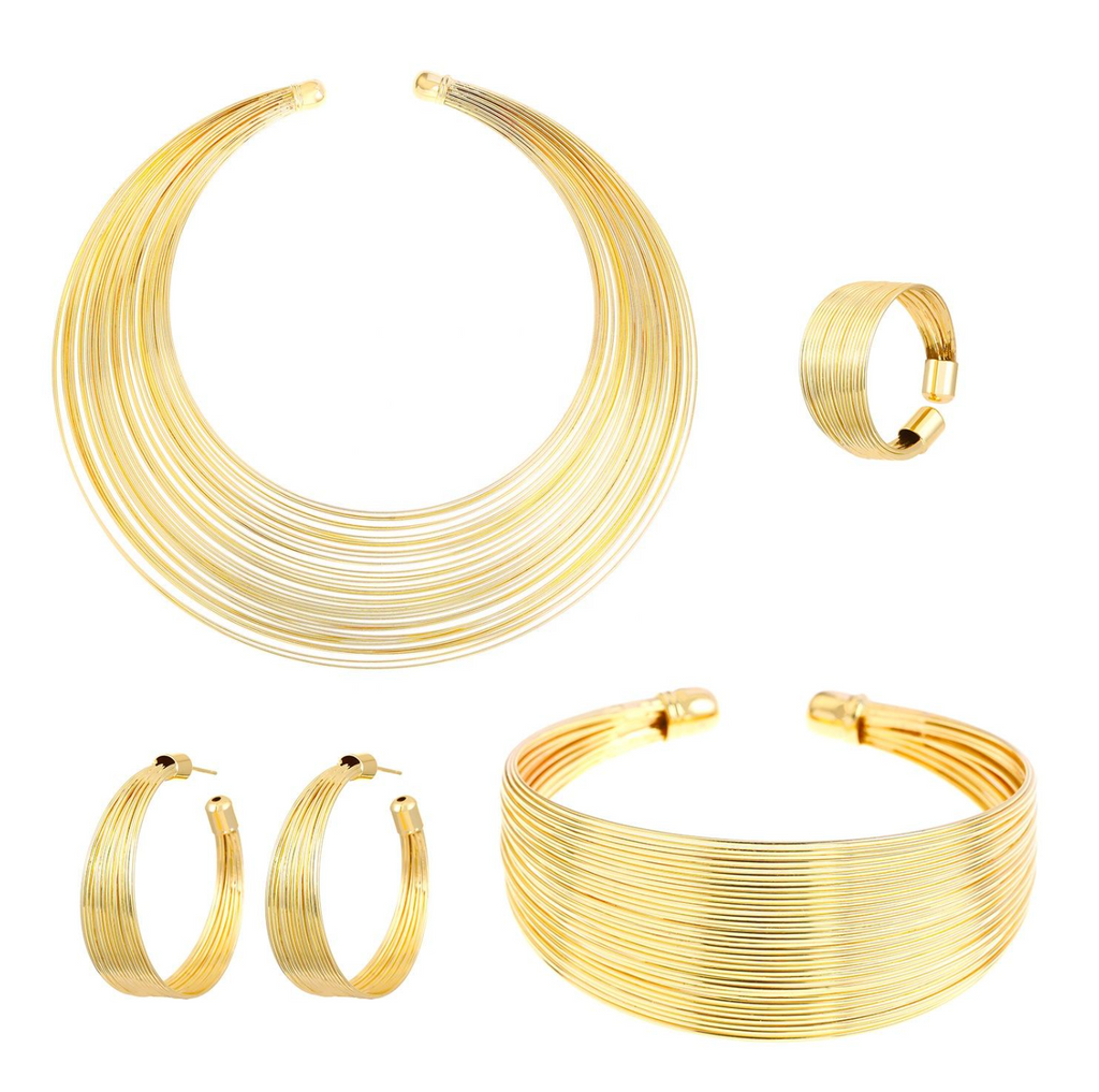 Serpentina Luxe Snake Chain Jewelry Set