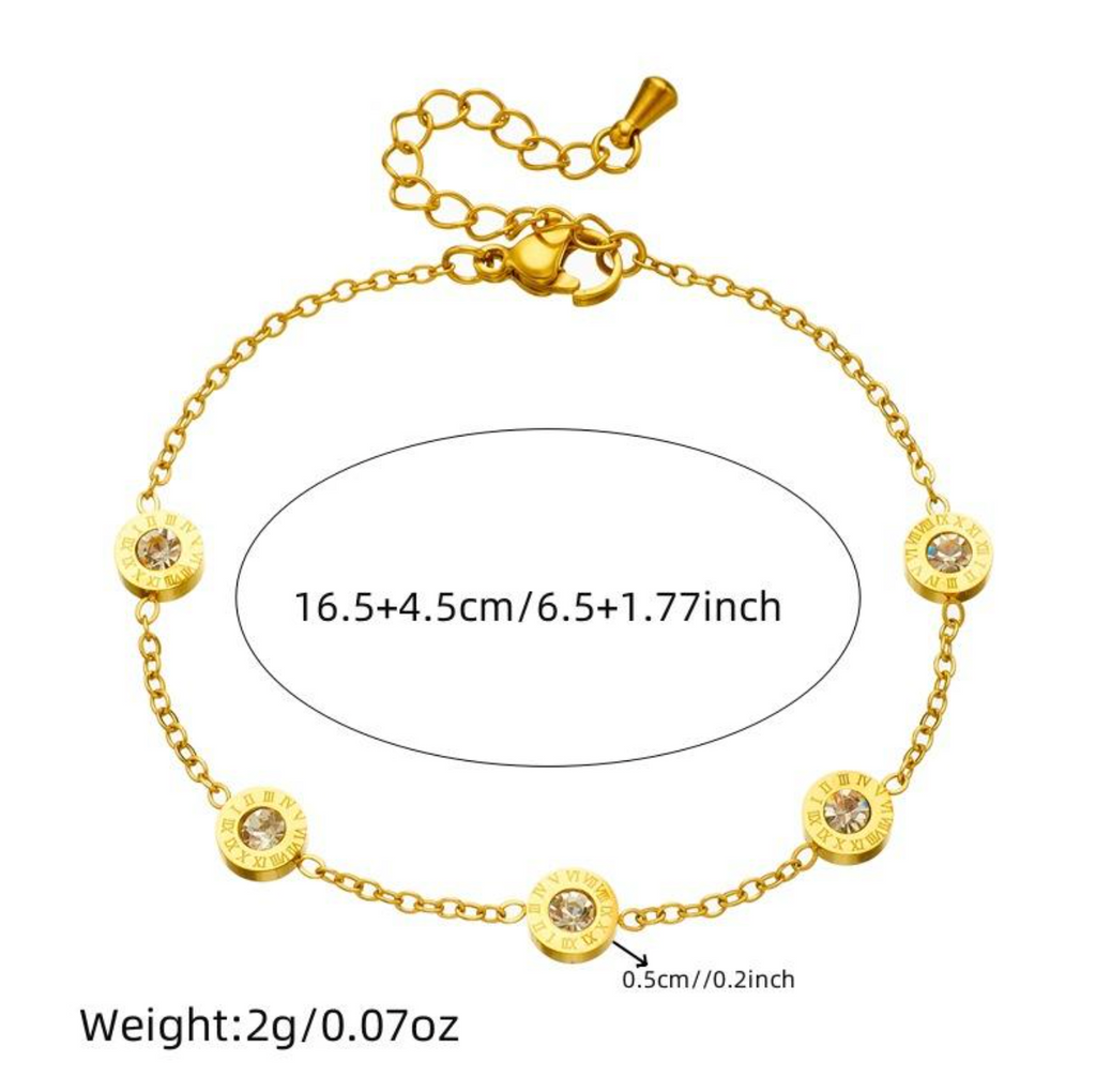 Elara Crystal Chain Necklace