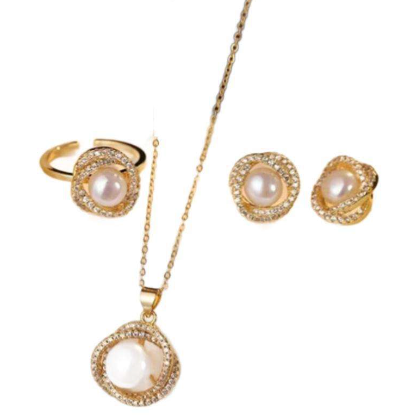 Pearl Étoile Luxury 3-Piece Jewelry Set